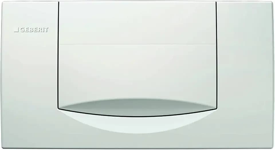 Geberit 115222111 Betätigungsplatte 200F für Betätigung von vorne, weiß