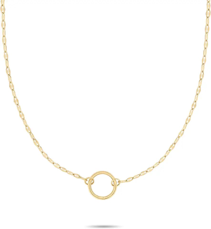 Tamaris Charms Collection aus Edelstahl -Funkelnde Halsketten kombinierbar Charm-Sets & individualisierbare Geschenkidee