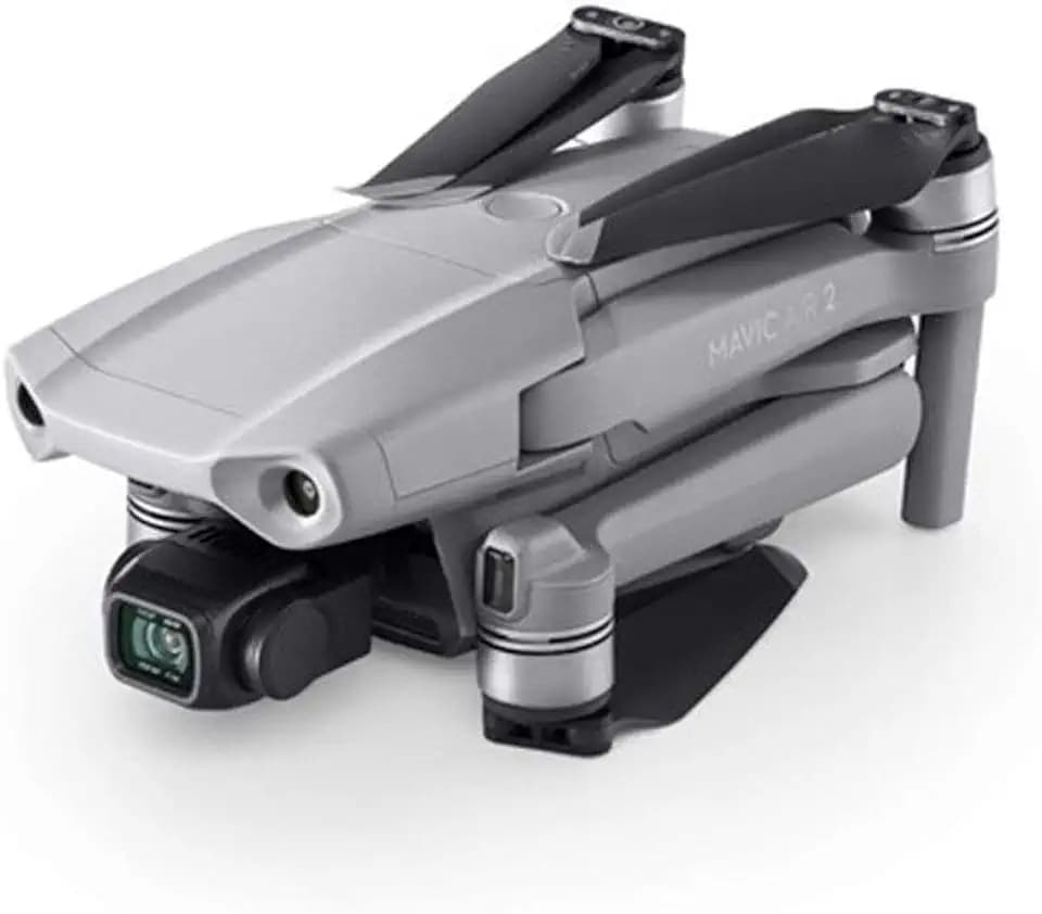 DJI Mavic Air 2 – Drohne mit 4K Video-Kamera in Ultra HD, 48 Megapixel Fotos, 1/2" Zoll CMOS-Sensor, 68,4 km/h, 34 Minuten Flugzeit, ActiveTrack 3.0, 3-Achsen-Gimbal – Grau