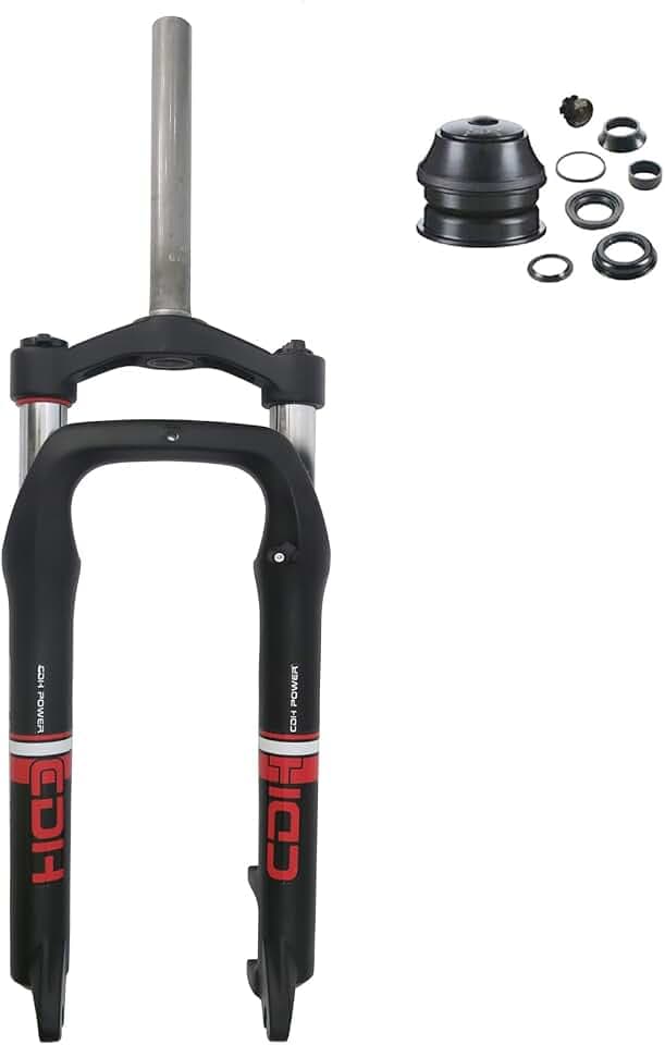 26" x 4.0" Fat Suspension Fork Single Shoulder w/ 1-1/8" Headset