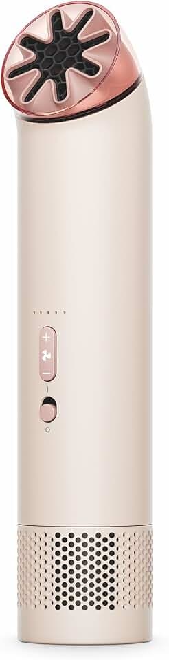 Dyson HushJet™ Mini Cool Handventilator, Stone und Blush, 3‑in‑1 Design