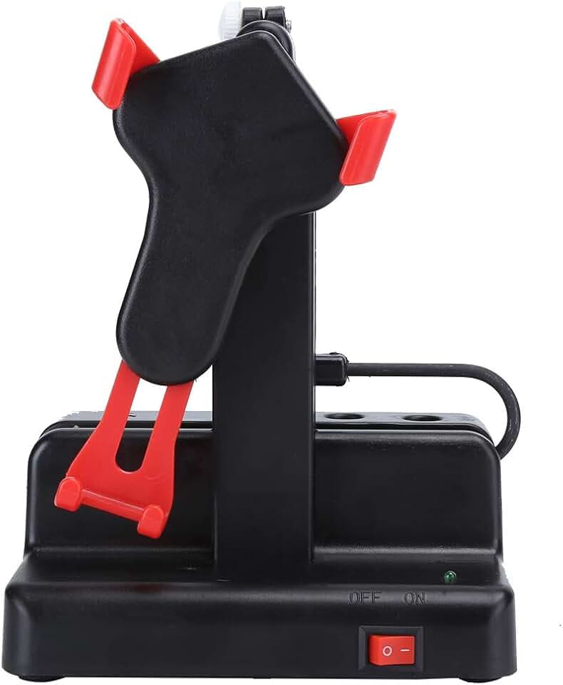 Automatischer Handy-Shaker, Links-Rechts-Schwingung, Handy-Schrittzähler, Schrittzähler, Verbessert die Gehgewohnheiten, Sicher und Bequem – Rot