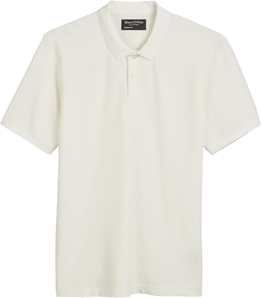 Marc O'Polo Herren Kurzarm-Poloshirt mit Stretch-Anteil Regular Fit