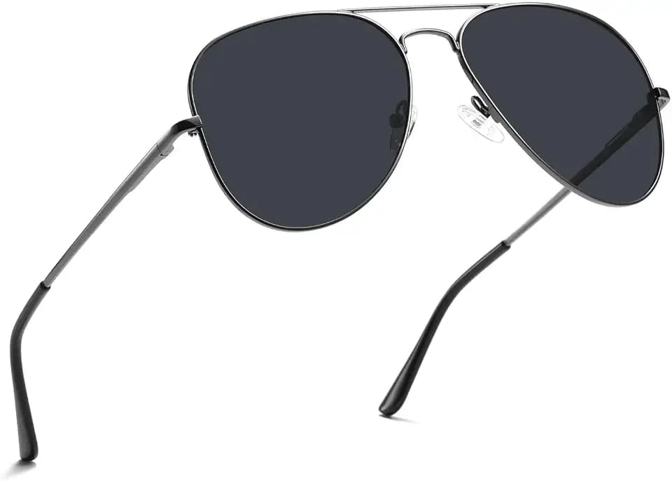 XXL Size Extra Large Aviator Polarized Sunglasses Big Heads Men