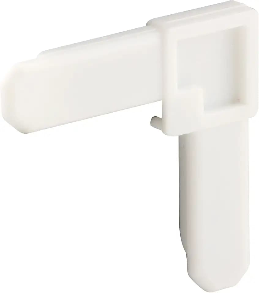 Prime-Line MP7726 Screen Frame Corner, 7/16 In. x 3/4 In., White Plastic (100 Pack)