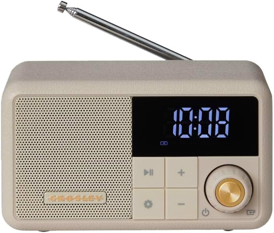 Crosley CR1121A-PB Cooper Radio, Pebble