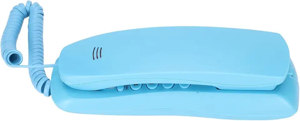 Festnetlefon,Wandtelefon Mit Kabel, KXT628 Hoteltelefon, kabelgebundenes Wand-/Tischtelefon mit Stummschaltung, Pausenfunktion und Wahlwiederholungsfunktion für Büro, Zuhause und Hotel