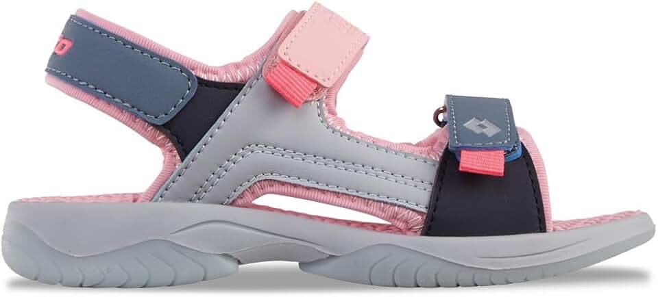 Lotto Stylecode: 2600620K Macarella K Girls, Sandals Sportsandale in kinderfußgerechter Passform I mit praktischen Klettverschlüssen und flexibler Sohle im Wellendesign