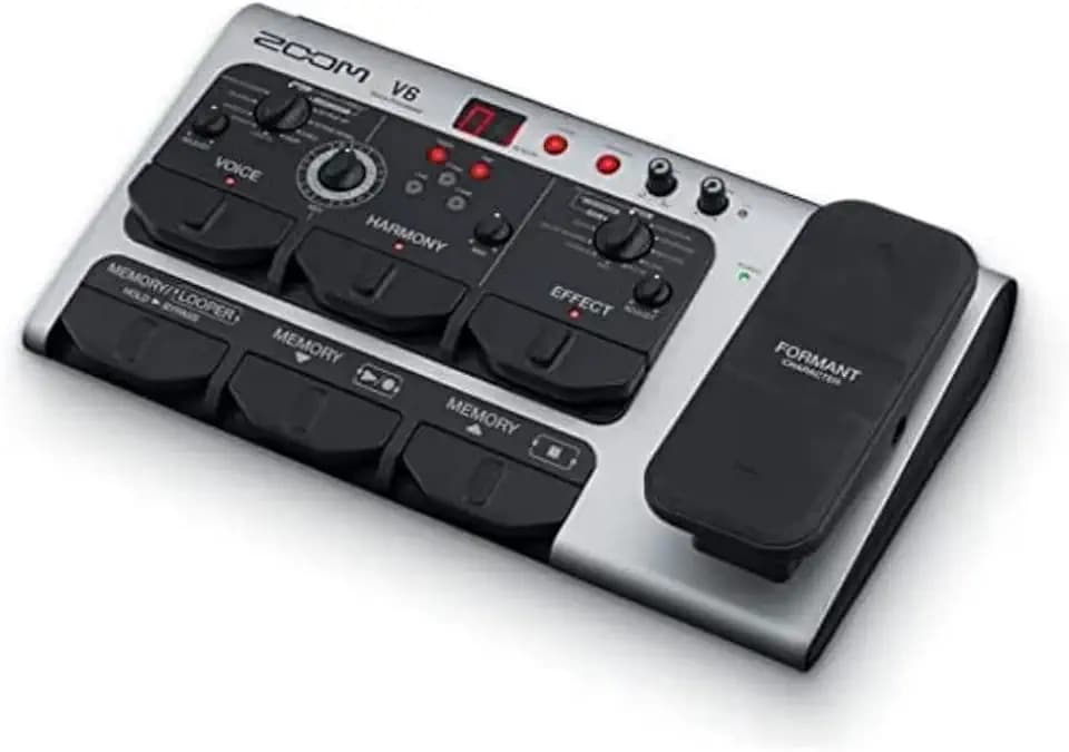 ZOOM V6-SP Vocal Processor, professionelle Effekte für Stimme und Gesang