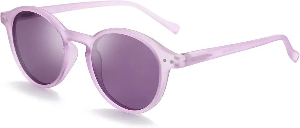ZENOTTIC Sonnenbrille Polarisiert Rund Retro Klassisch UV 400 Schutz Vintage Rahmen f¨¹r Herren Damen ¡­