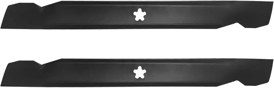 532138971 High Lift 42 Inch Mower Blades, Compatible with Husqvarna Poulan Lawn Tractor, Replaces 127843 531307224, 2 Pack