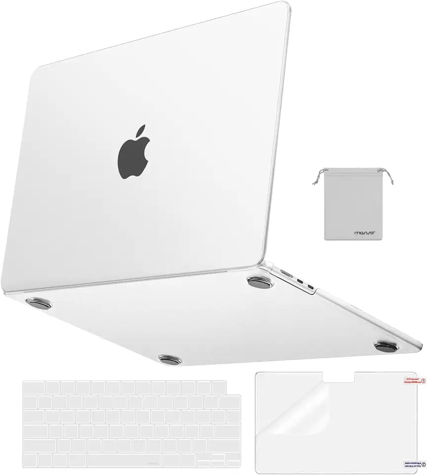 MOSISO Compatible with MacBook Air 13 inch Case M5 2026 M4 M3 M2 2025-2022