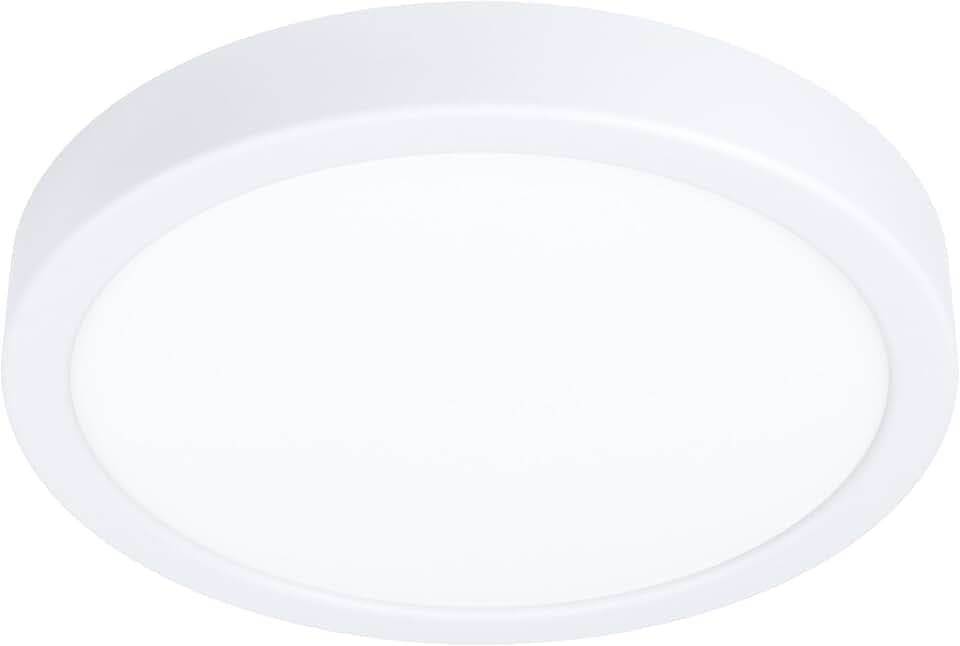 EGLO LED Deckenleuchte Fueva 6, runde Badezimmer Deckenlampe