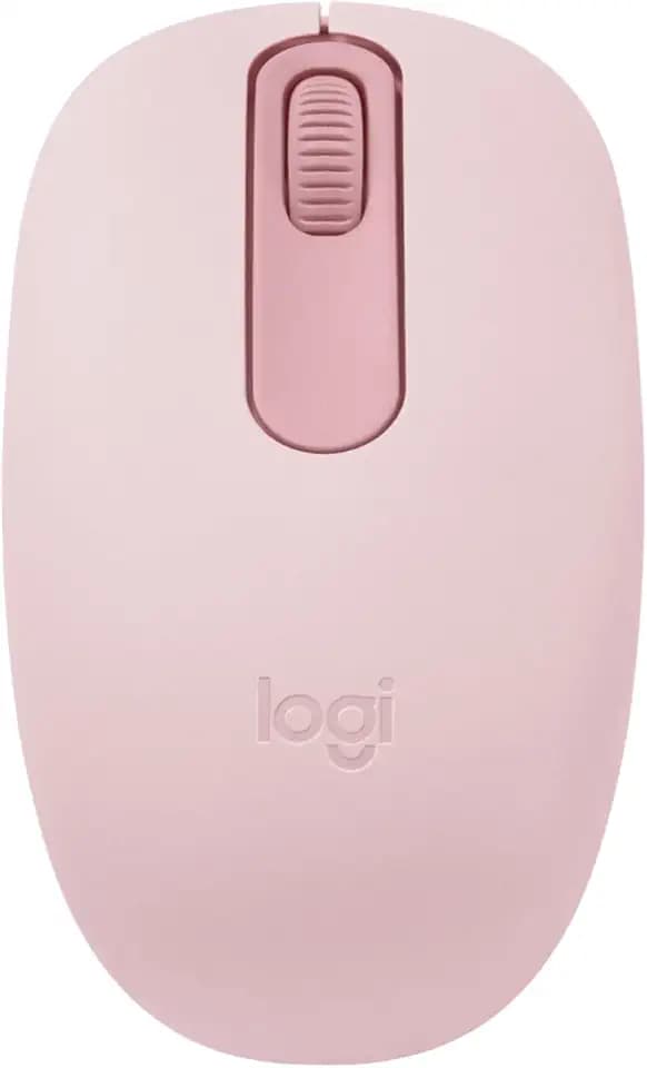 Logitech M196 Compact Ambidextrous Bluetooth Wireless Mouse - Rose