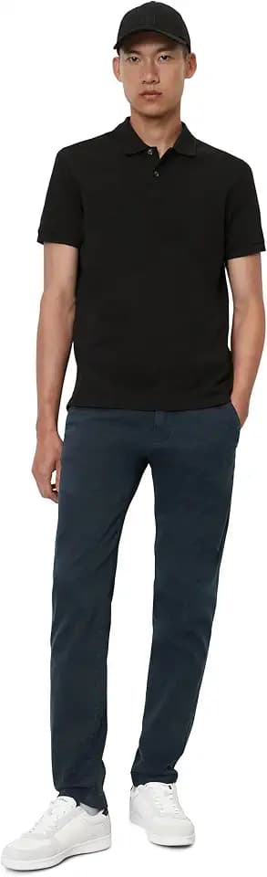 Marc O'Polo Herren Kurzarm-Poloshirt aus Bio-Baumwolle Regular Fit