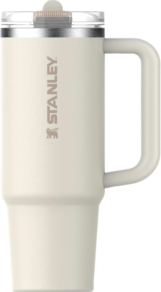 STANLEY Quencher ProTour Flipstraw Tumbler, 30 oz, Cream