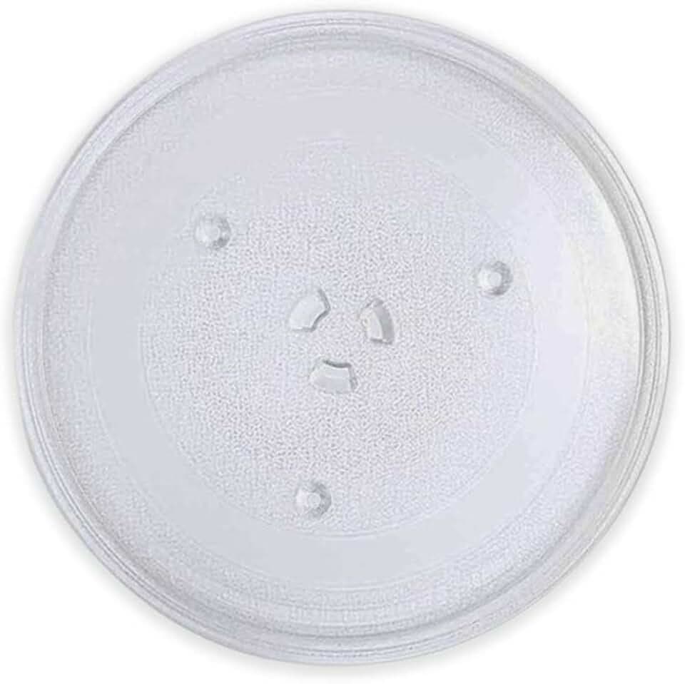 DL SERVICE Glasplatte für Mikrowellenofen Universal Ø 270 mm kompatibel mit verschiedenen Marken Panasonic, Gorenje, Sharp, Whirlpool, Indesit