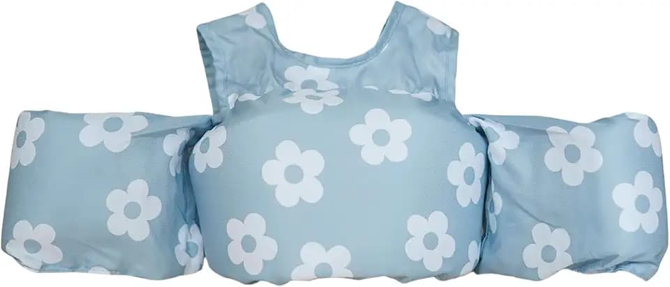 Ava + Oliver Toddler Swim Vest - Toddler Floaties Jacket & Water Wings for Boys & Girls - Durable & Adjustable Fit - Secure & Comfortable Kids Puddle Jumper for Pools