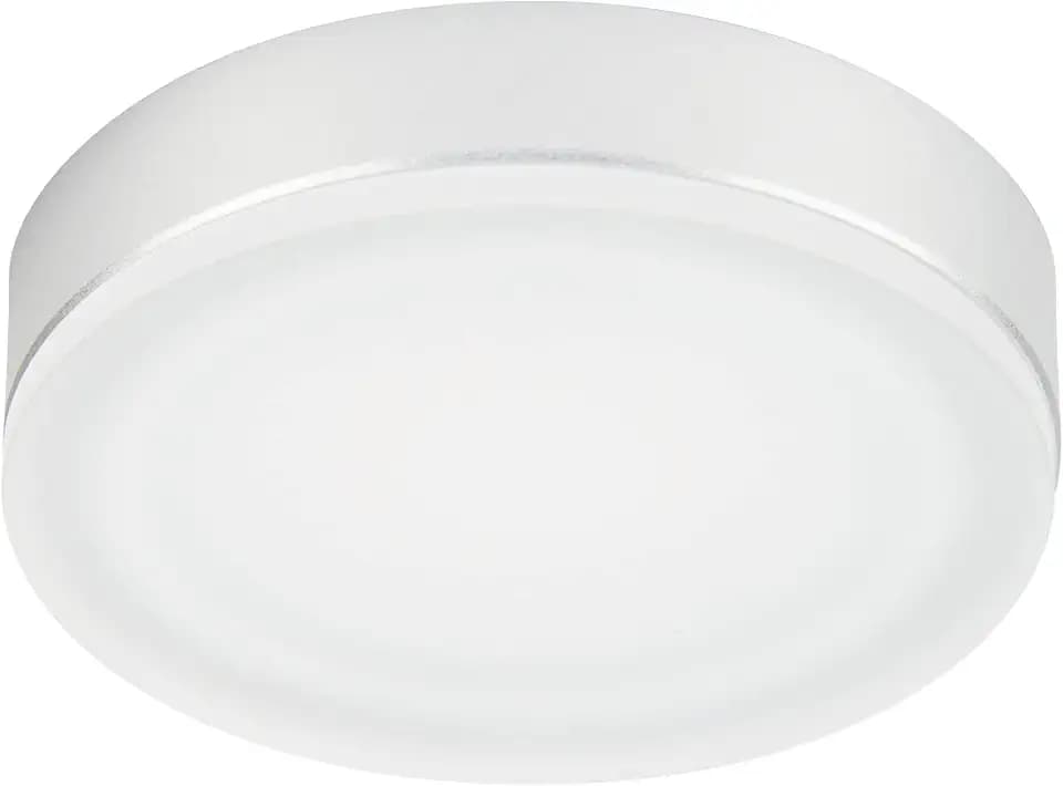 Armacost Lighting EdgeVue 12V Under Cabinet LED Puck Light, 2700K Warm-White Light, 2.75 Inch, Aluminum Silver Finish - 213120