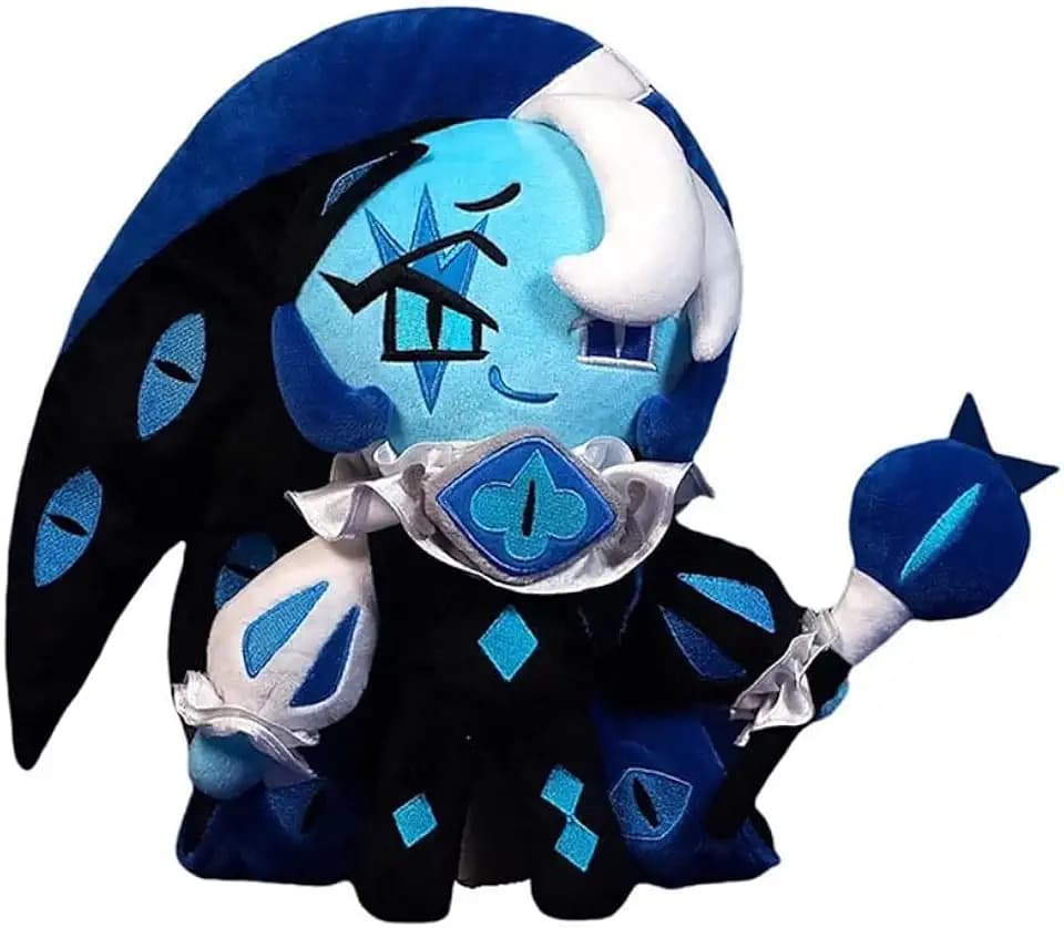MAIPAI 24cm Cookie Run Kingdom Plüschtier, Schatten Milchkeks Plüsch Puppe, Niedlicher Plüsch Kissen für Fans, Weihnachten, Geburtstag Figur Geschenk