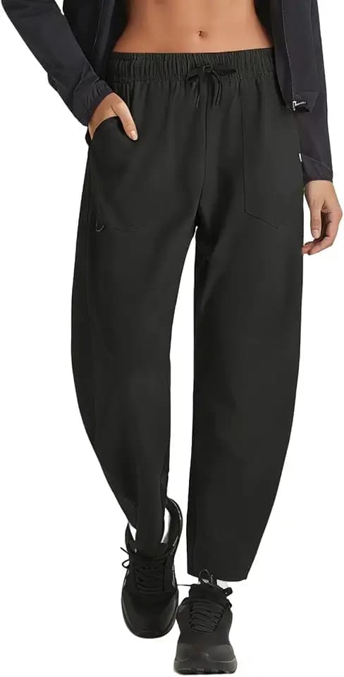 baleaf Women's Barrel Hiking Pants Water Resistant Lightweight