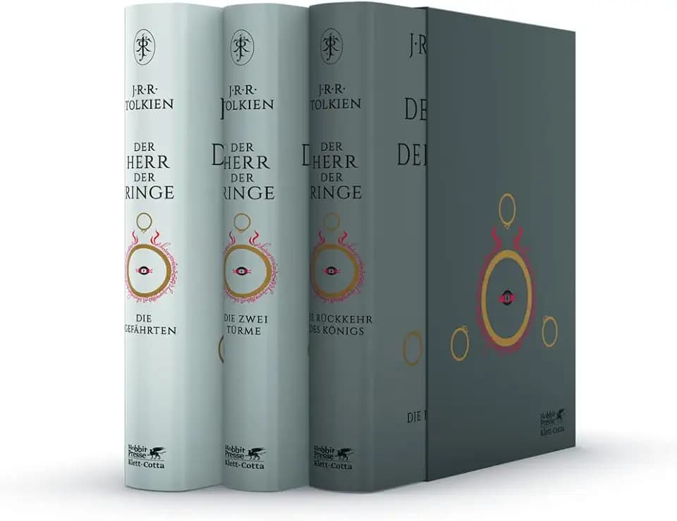 Der Herr der Ringe: In der Übersetzung von Margaret Carroux | Drei Einzelbände Hardcover im Schuber