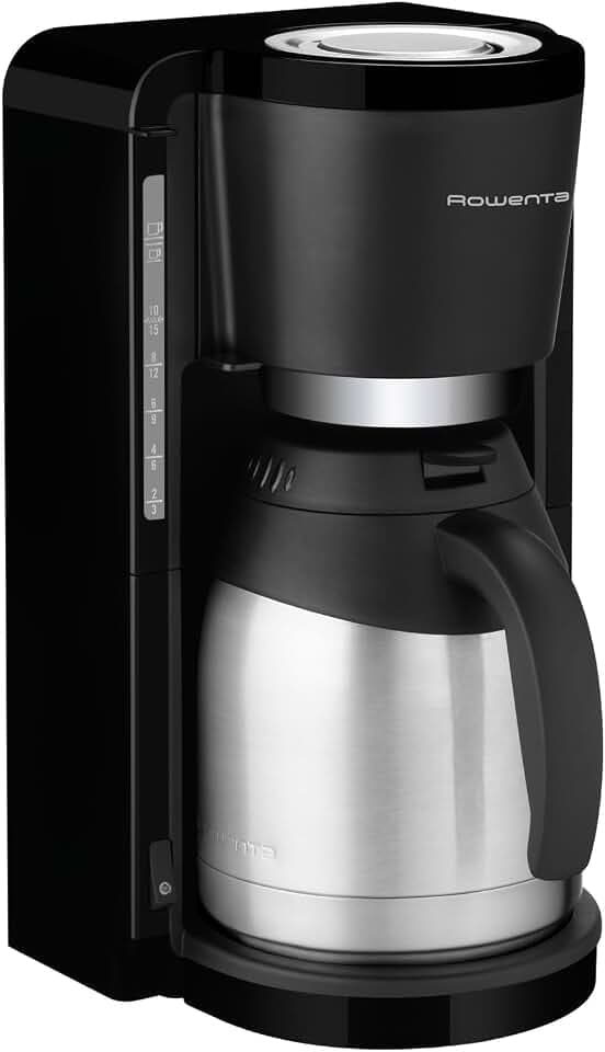 Rowenta Filterkaffeemaschine Adagio Milano, Edelstahl- Thermokanne