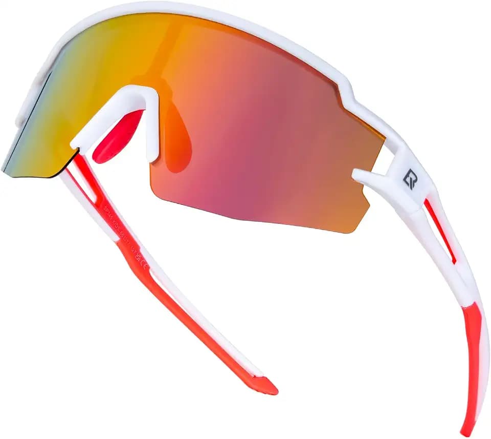 ROCKBROS Fahrradbrille Kinder Sportbrille Polarisiert UV400 TR90 Leicht