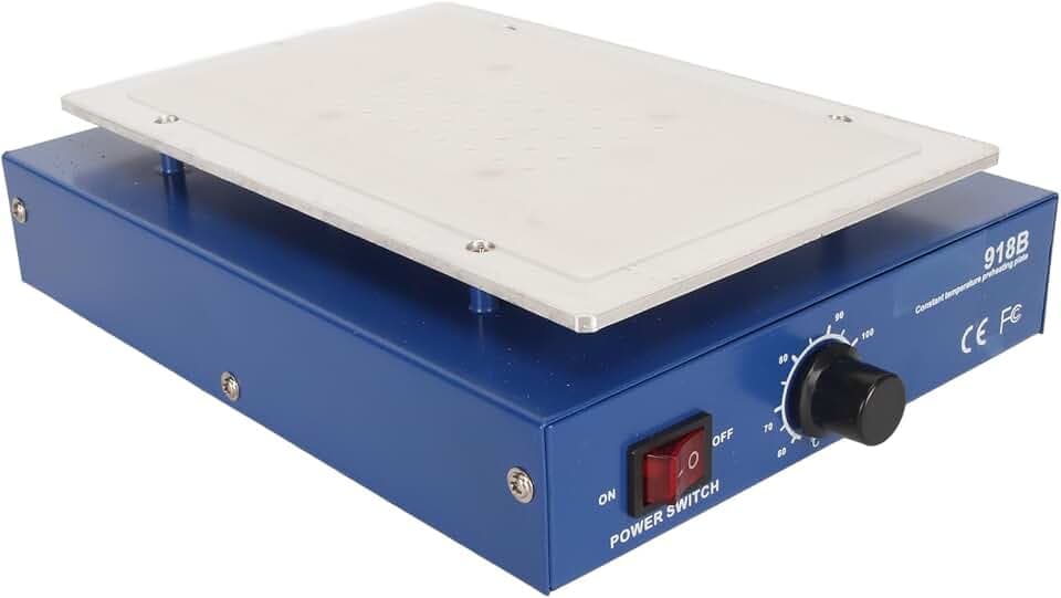 450W Vorheizen Station, 7in LCD Bildschirm Löten Hot Plate, konstante Temperatur 60-120℃ elektrische Heizplatte vorheizen LCD Bildschirm Separator Maschine für Reparatur