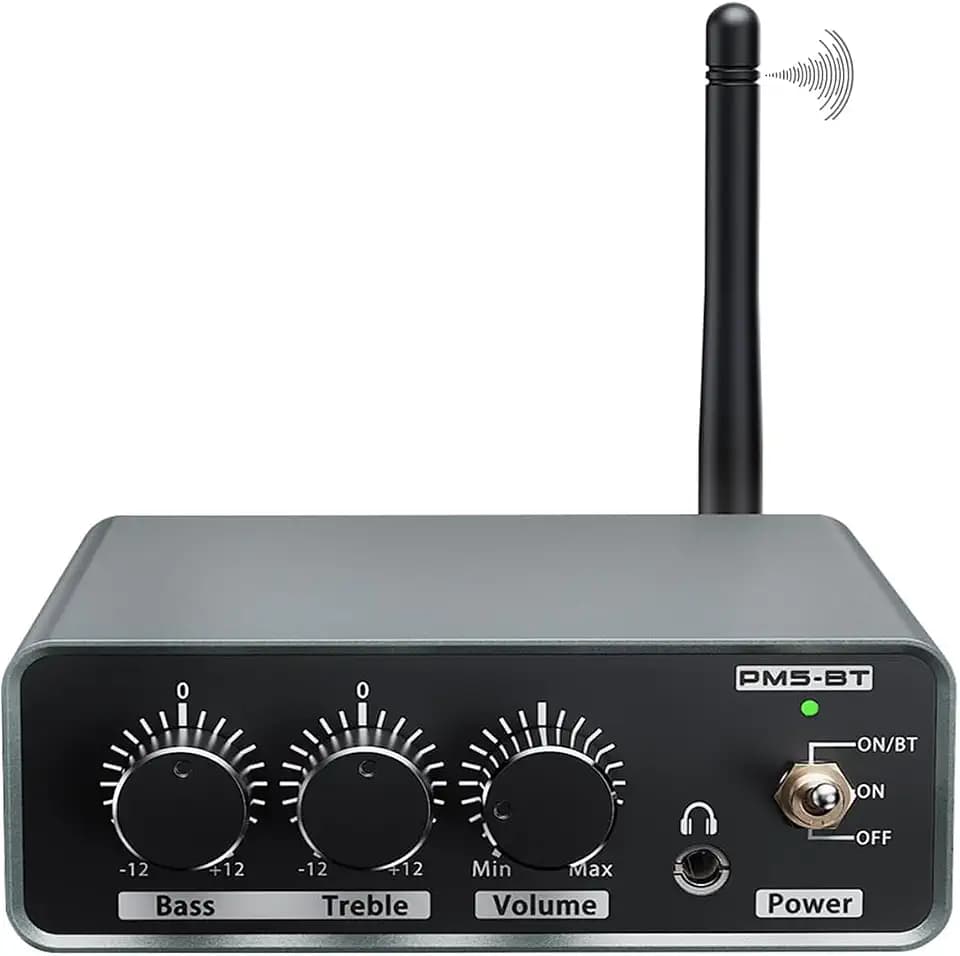 Phono Vorverstärker für Plattenspieler mit Bluetooth 5.3 Sender