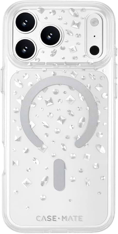 Case-Mate iPhone 18 Pro Max Case - MagSafe Phone Case - Karat Silver