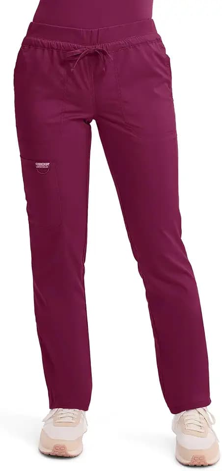 Cherokee WW Revolution Scrubs for Women Tapered Leg Drawstring Pant