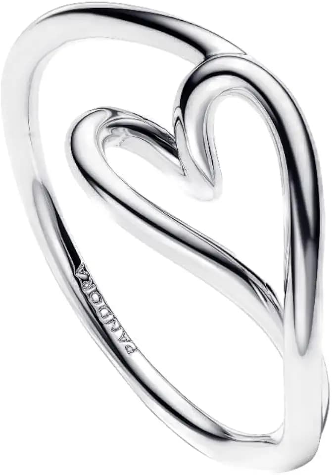 PANDORA Damenring Herz Klein Silber 194361C00