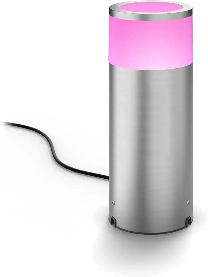 Philips Hue Calla Sockelleuchte, 350 lm, Aluminium