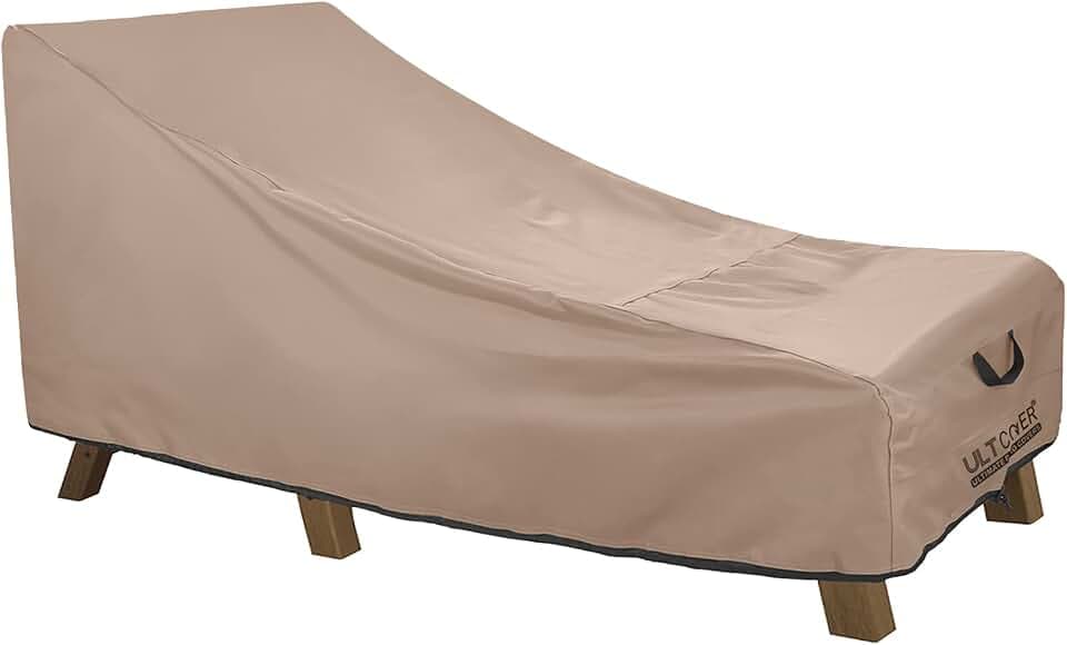 ULTCOVER Waterproof Outdoor Chaise Lounge Cover 72L x 28W x 30H in