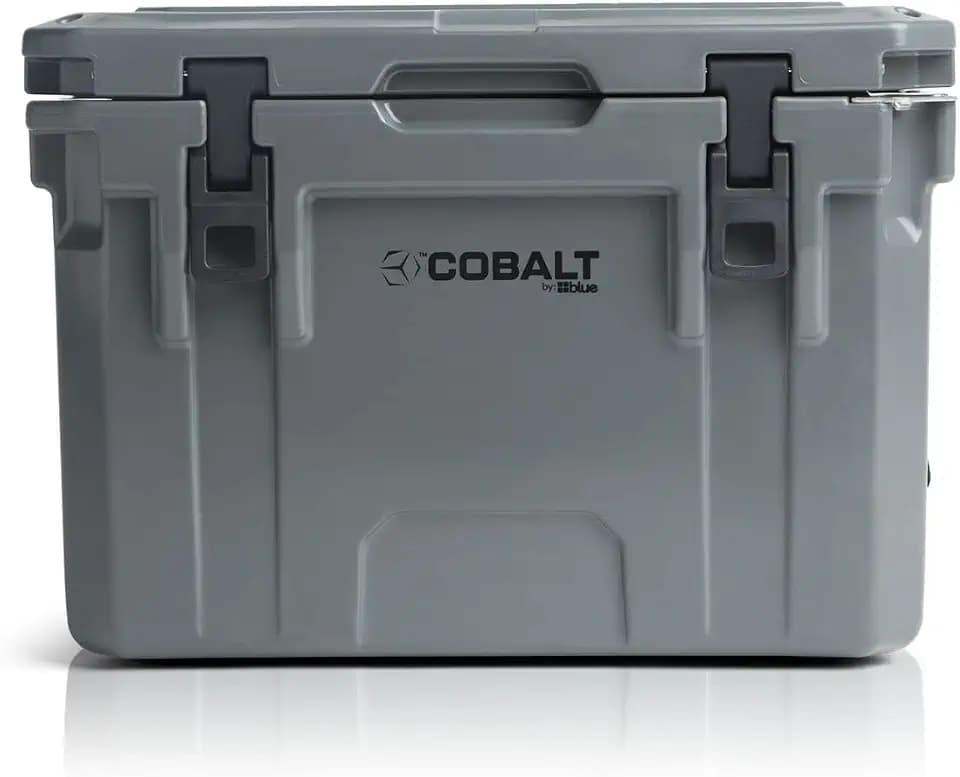 Cobalt 25 Quart Roto-Molded Super Ice Cooler | Large Ice Chest with Long Term Ice Retention |