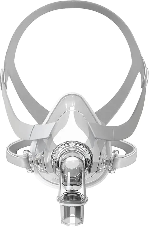 CPAP Masks, Full Face CPAP Mask with Headgear, Replacement Frame System for AirFit F20, Full Cover Assembly Set, Includes Elbow and Cushion, Large