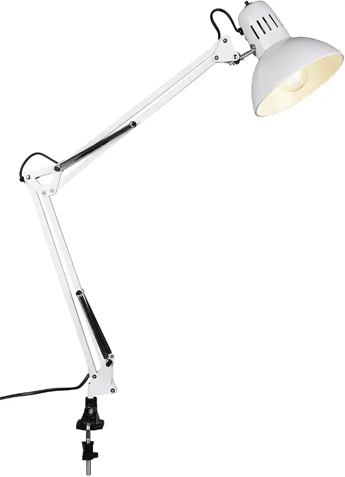 Trio Leuchten Klemm-Gelenkleuchte 5029010-01 Tajo, Metall weiß, exkl. 1 x E27