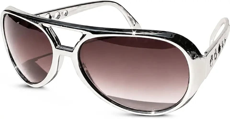 Celebrity Rockstar 50s 60s Large Las Vegas Costume Sunglasses Disco Glasses