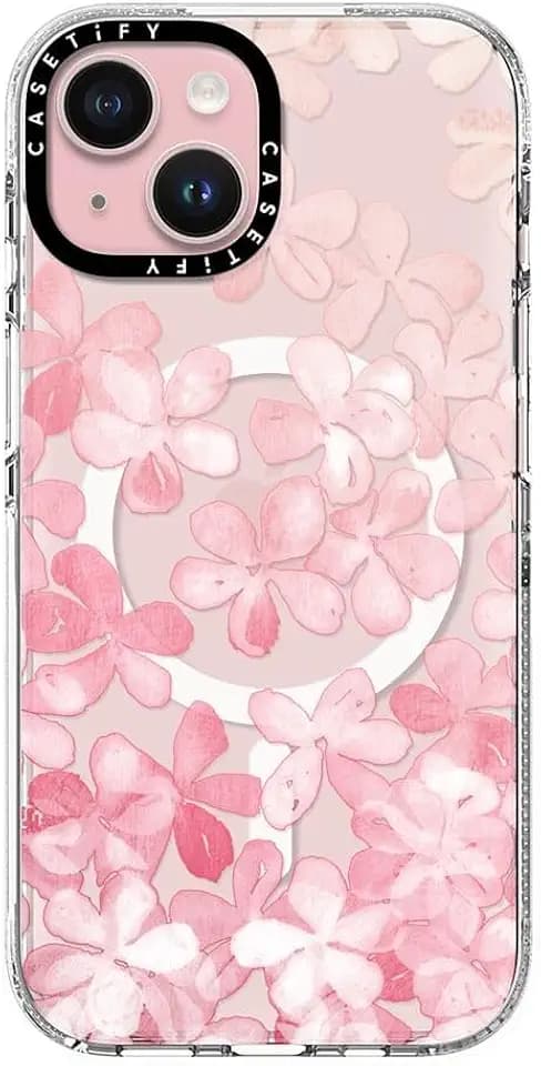 CASETiFY for iPhone 15 Case - Impact Clear Compatible with MagSafe