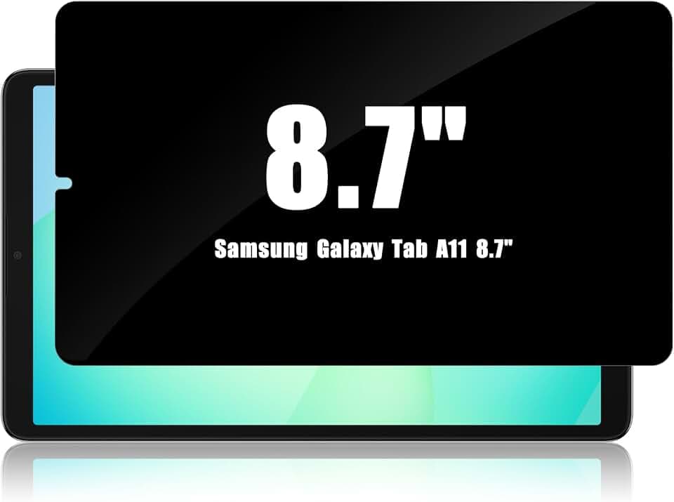180-Grad Privacy Schutzfolie für Samsung Galaxy Tab A11