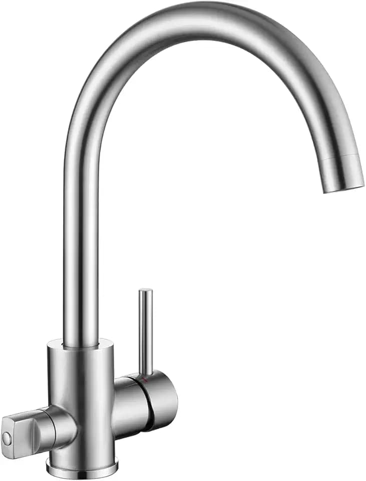 Wasserhahn Küche mit 3/4 Zoll Anschlusss für Geschirrspüler