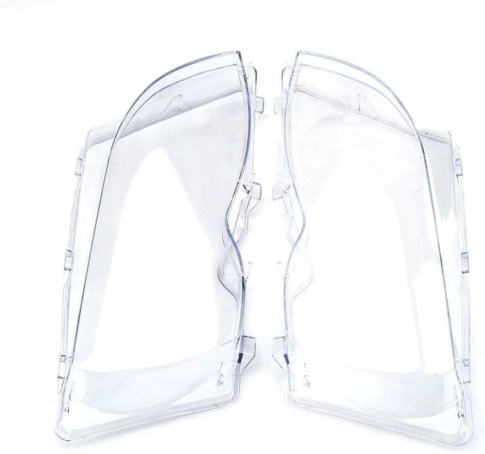 Scheinwerferabdeckung Glas 2 Stück für BMW 3er E46 01-05