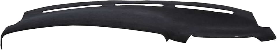 DashMat SuedeMat Dashboard Cover Chevrolet and GMC (Faux-Suede, Black) (80604-00-25)