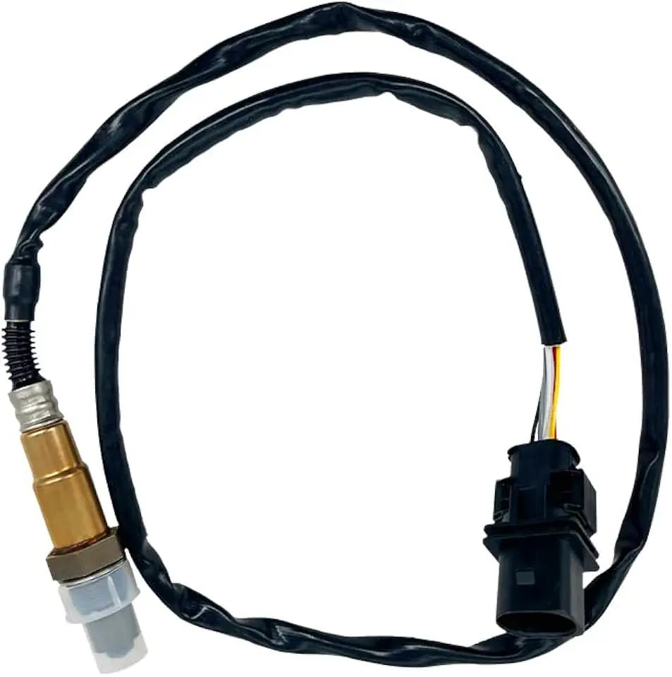 LSU 4.9 Wideband O2 Oxygen Sensor Compatible with AEM 30-4110 30-0300 30-0310 X-Series AFR Controllers | Replaces Bosch 17025 0258017025 | 5-Wire UEGO Air Fuel Ratio Sensor Universal Fit