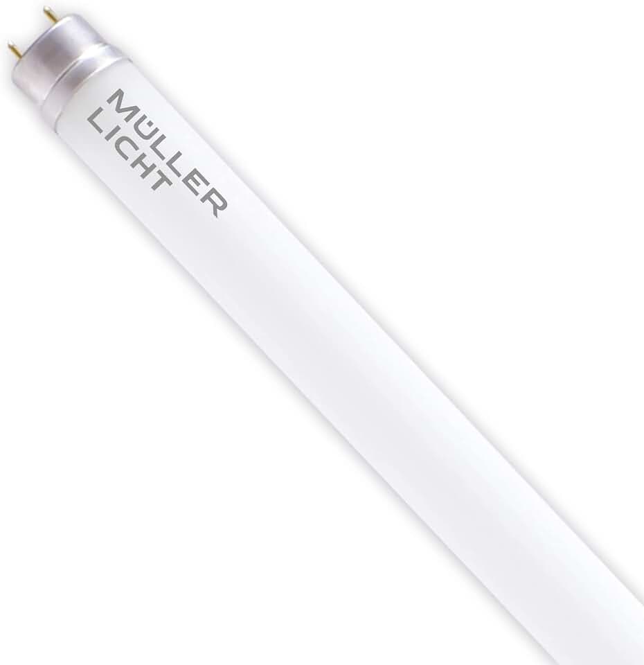 Müller-Licht Profi LED Röhre G13, 150cm LED Tube, 21.8 W, 3500 lm, tageslichtweiß 6500 K, Glas, Weiß