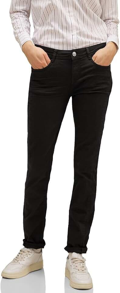Street One Damen Casual Fit Thermojeans