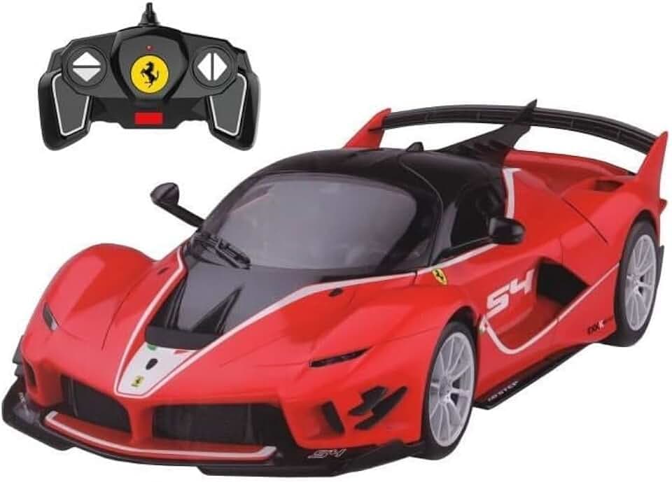 TURBO CHALLENGE - Ferrari FXX K Evo - RC Prestige - 095641 - Ferngesteuertes Auto - Rot - 1/18 - Bausatz - Batterien Nicht enthalten - Kunststoff - Ab 6 Jahren