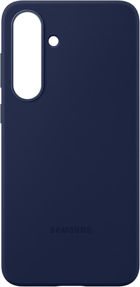 Samsung Silicone Case EF-PS731, Hülle für das Galaxy S25 FE, Smartphone-Cover, Handy-Hülle, Silikon, Schutz Case, stoßfest, dünn und griffig, Dark Blue