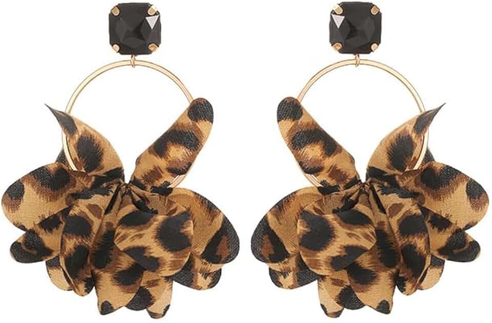 Circular shaped spliced earring accessory